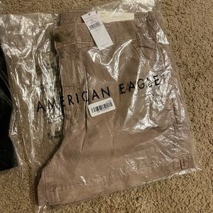 These are khaki shorts that are size 12 from American Eagle. It was never opened